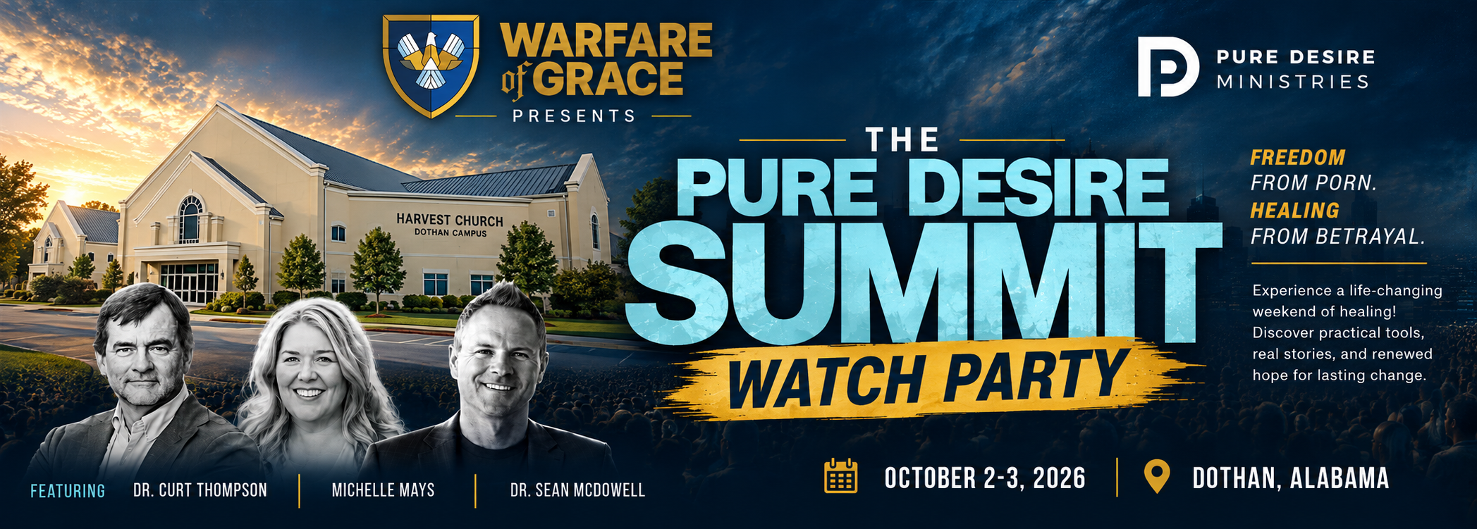 d2f9af97-fa26-411b-927d-fcc31bf9a7e5 Pure Desire Watch Party Dothan Alabama Warfare of Grace 2026